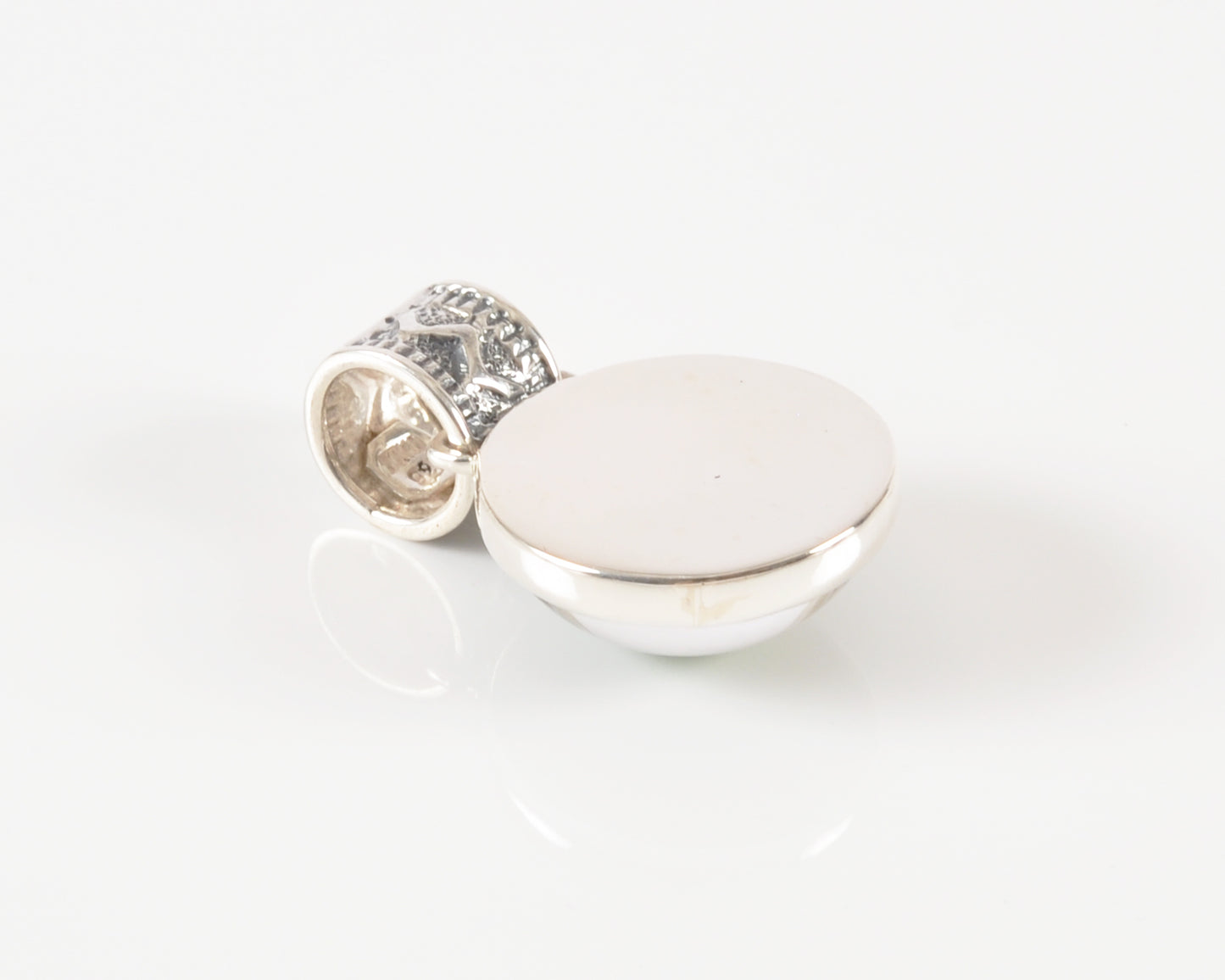Mirage-21x9mm Medium Mood-Sterling Silver-Color Changing-Quantity 1 Jewel Pendant Tamara Scott Designs