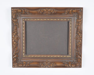 Vintage Ornate Picture Frame- Large 11" x 14"-Victorian-Style Wall Decor-Dark Brown-Antique Decor Tamara Scott Designs