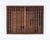 Printers Drawer Wooden Typeset Wood Letterpress-Shadow Box-Curio Shelf-Vintage Home Decor-Wood Section Shelf-Medium-Brown Patina Tamara Scott Designs