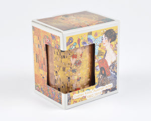 Vintage 10 oz Trent Mug-Gustav Klimt-The Kiss-Fine Bone China-Kitchen Decor Tamara Scott Designs