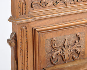 Vintage French Antique Architectural Carved Wooden Baroque Salvaged Pediment #2-Tall-Home Decor-RARE FIND Tamara Scott Designs