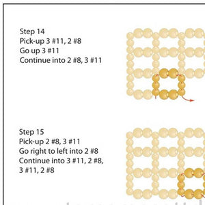 Beading Patterns-Leather and Lace-Pdf Pattern & Digital Video