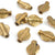 Brass Beads-15x10mm Flat Oval Bead-Brass-Quantity 1