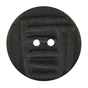 Button-22mm-Two Hole-Alamosa Black-Quantity 1