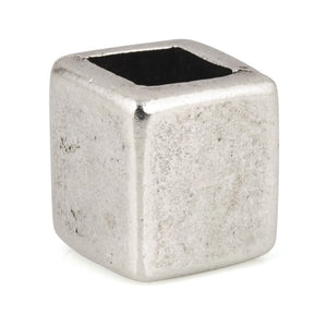 Casting-10x11mm Cube-Antique Silver