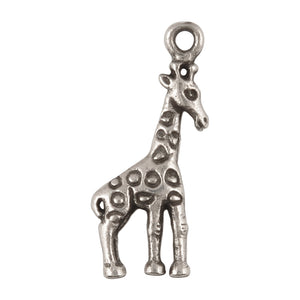 Casting Charms-11x30mm Giraffe-Antique Silver-Quantity 1