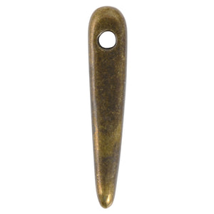 Ceramic Beads-23mm Dagger-Antique Bronze