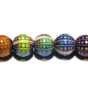 Mirage-11x12mm Sea-Orb Bead-Color Changing
