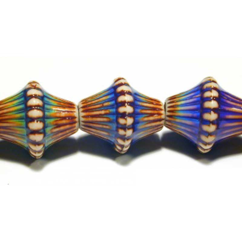 Mirage-15x14.5mm Diamond-Twilight Bead-Color Changing