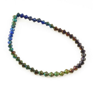 Mirage-5mm Bicone Bead-Color Changing-Quantity 50