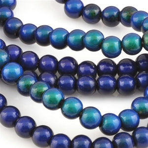 Mirage-6mm Round Bead Necklace-Color Changing