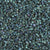 Seed Beads-1.8mm Cube-2064 Matte Metallic Blue Green-Miyuki-7 Grams