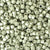Seed Beads-11/0 Delica-1181 Galvanized Silver Frosted Aloe-Miyuki