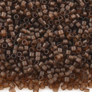 Seed Beads-11/0 Delica-769 Matte Transparent Root Beer-Miyuki
