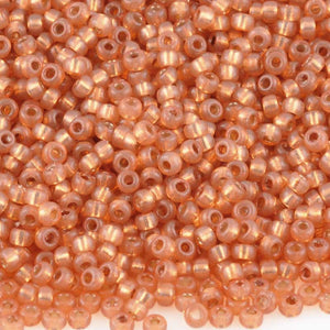 Seed Beads-11/0 Round-4233 S/L Dyed Rose Gold-Miyuki