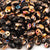 Seed Beads-2.5x5mm Superuno-121 Jet Sliperit-Czech-7 Grams