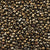 Seed Beads-8/0 Round-83 Iris Brown-Toho-16 Grams