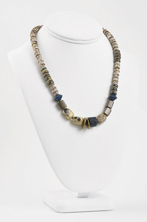 Staax Indigo Necklace Handmade Jewelry Stand Camilla Blue