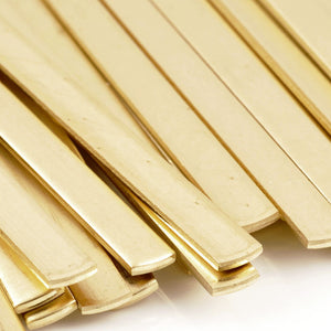 Supplies-Beading Supplies-Brass Blank Bracelet Strip-1/4 Inch