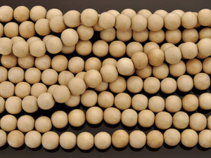 Wood Beads-8mm Whitewood-16 Inch Strand
