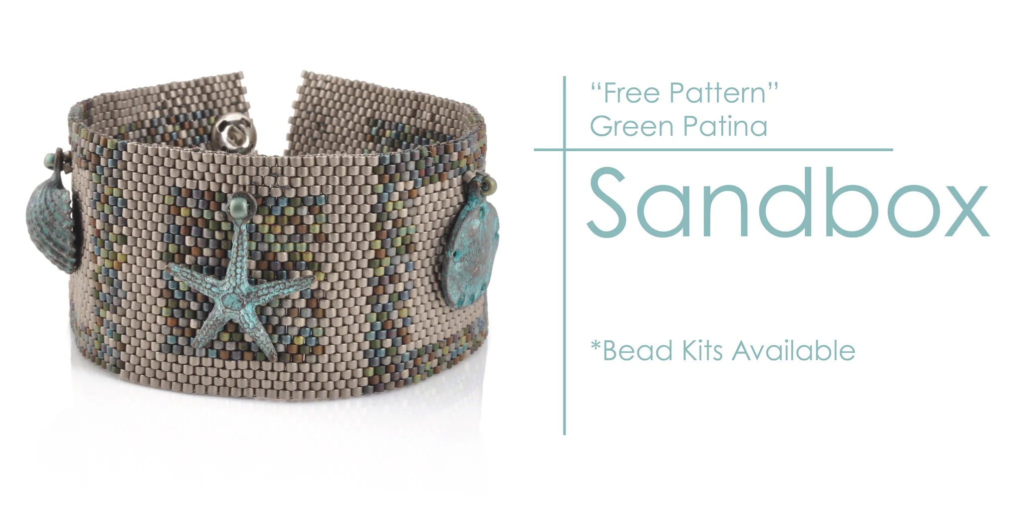 Free Beading Pattern: Sandbox Green Patina – Tamara Scott Designs