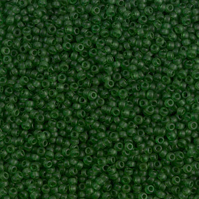 1611 Dyed Semi-Frosted Transparent Olive