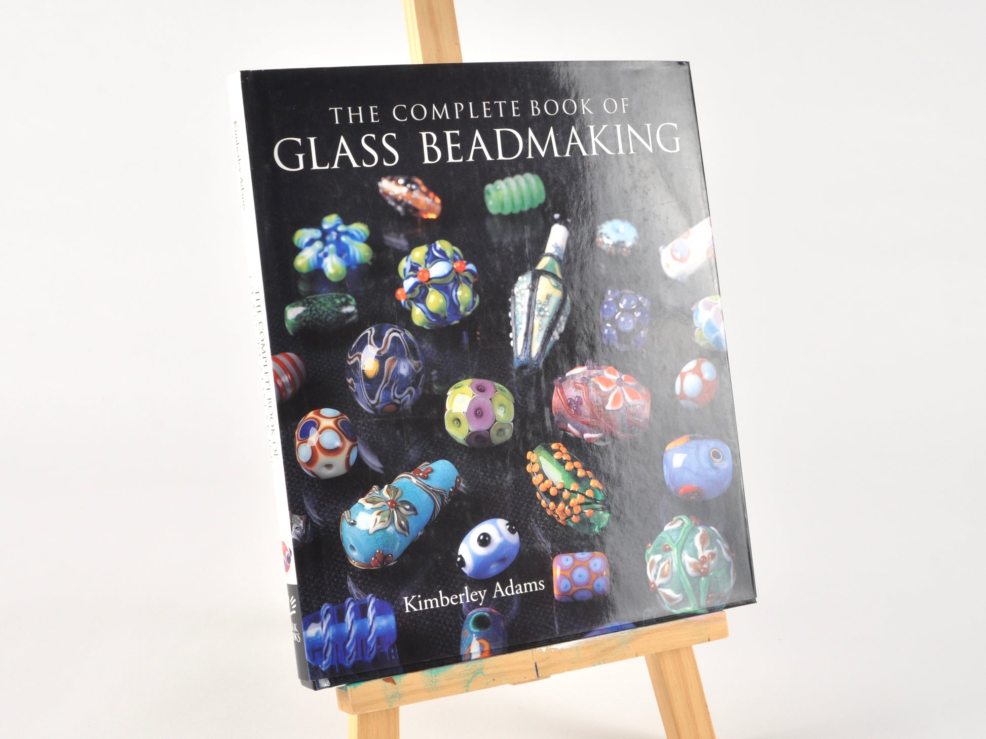 Beading Books-The Complete Book of Glass Beadmaking by Kimberley Adams-Hardcover-Lark Books-176 Pages Tamara Scott Designs