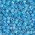 Seed Beads-11/0 Delica-164 Opaque Rainbow Sky Blue-Miyuki-7 Grams