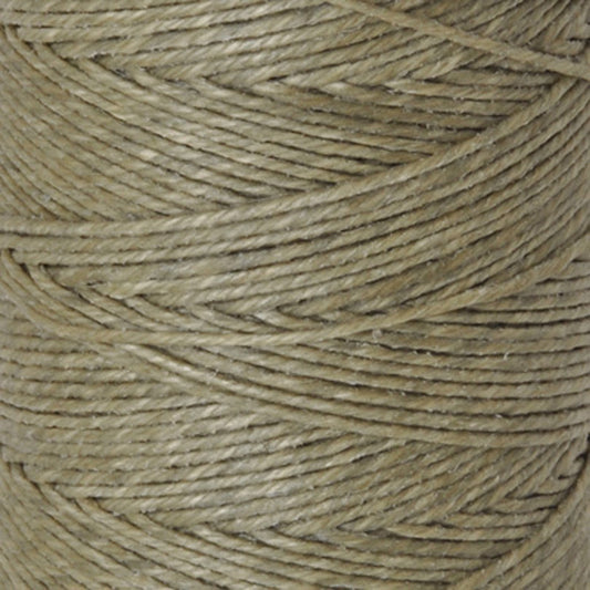 Supplies-2-Ply Waxed Irish Linen-Olive Drab-10 Yards