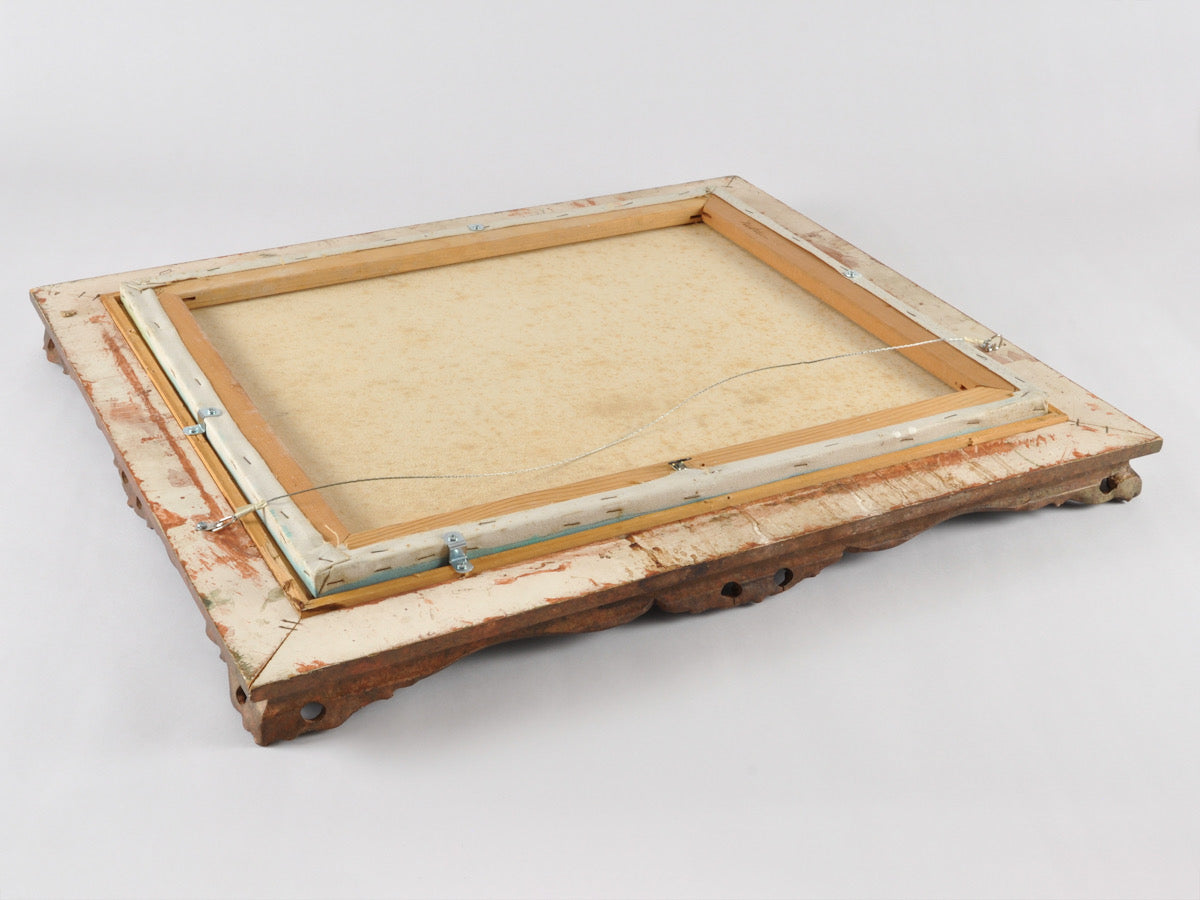 Original Framed French Impressionistic "Kite Flying" Oil Painting by Roy Austin Tamara Scott Designs