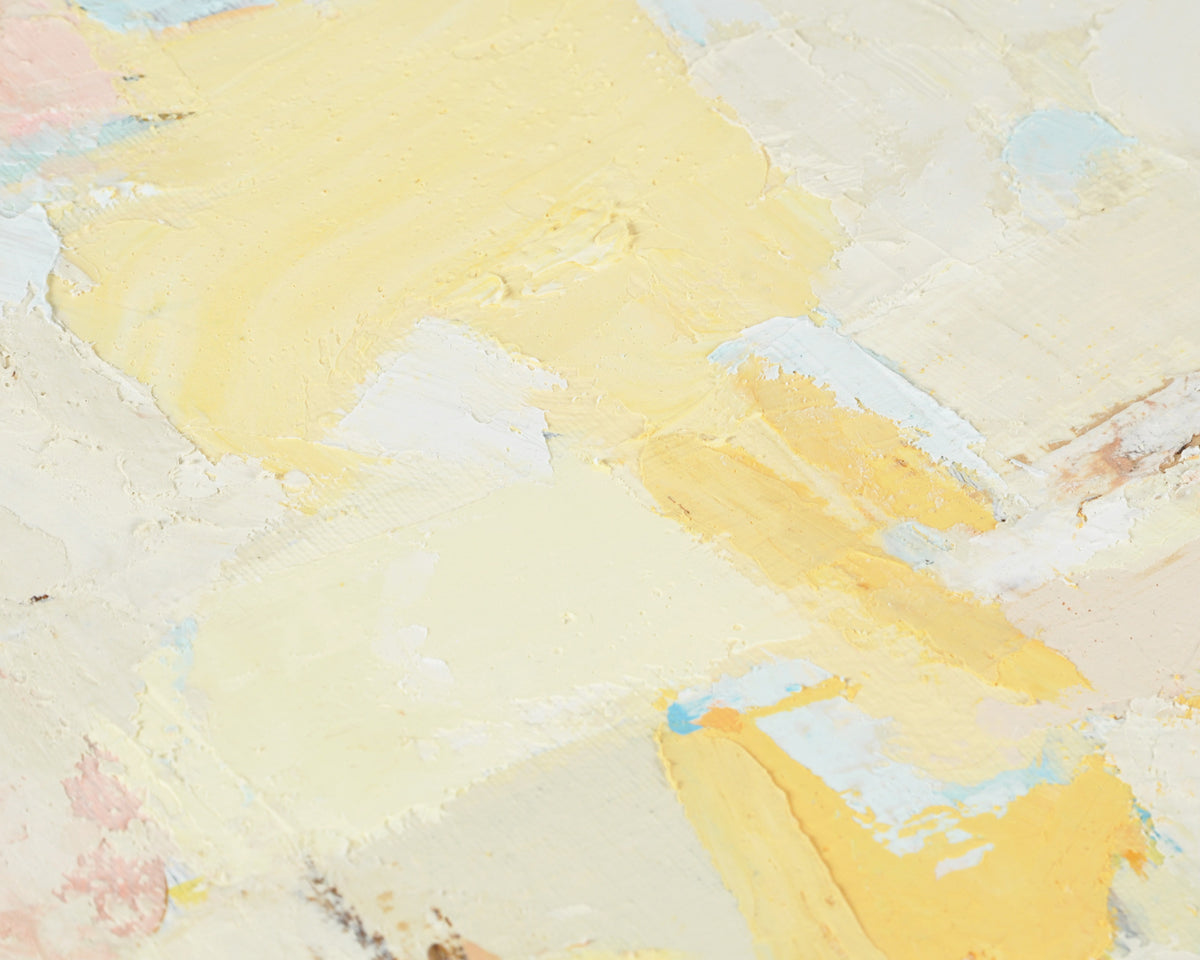 Petal Dream Original Palette Knife Painting, Pastel Abstract Framed Canvas Art Tamara Scott Designs