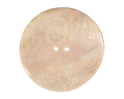 Button-30mm Iridescent Pāua Shell-White-Quantity 1 Tamara Scott Designs