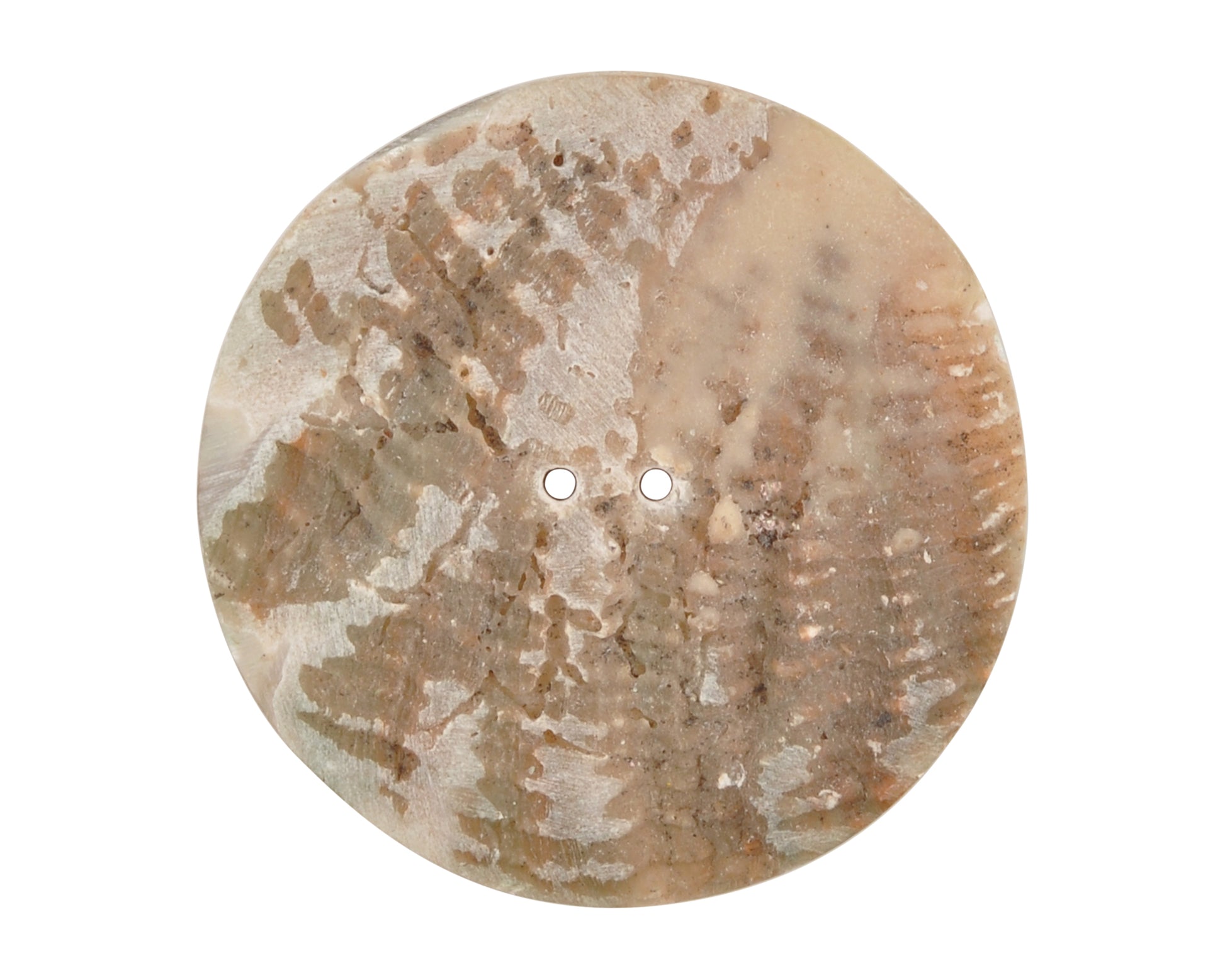 Button-39mm Iridescent Pāua Shell-Quantity 1 Tamara Scott Designs