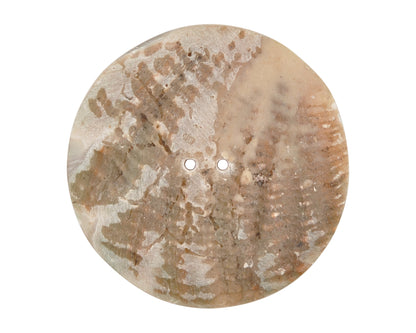 Button-39mm Iridescent Pāua Shell-Quantity 1 Tamara Scott Designs