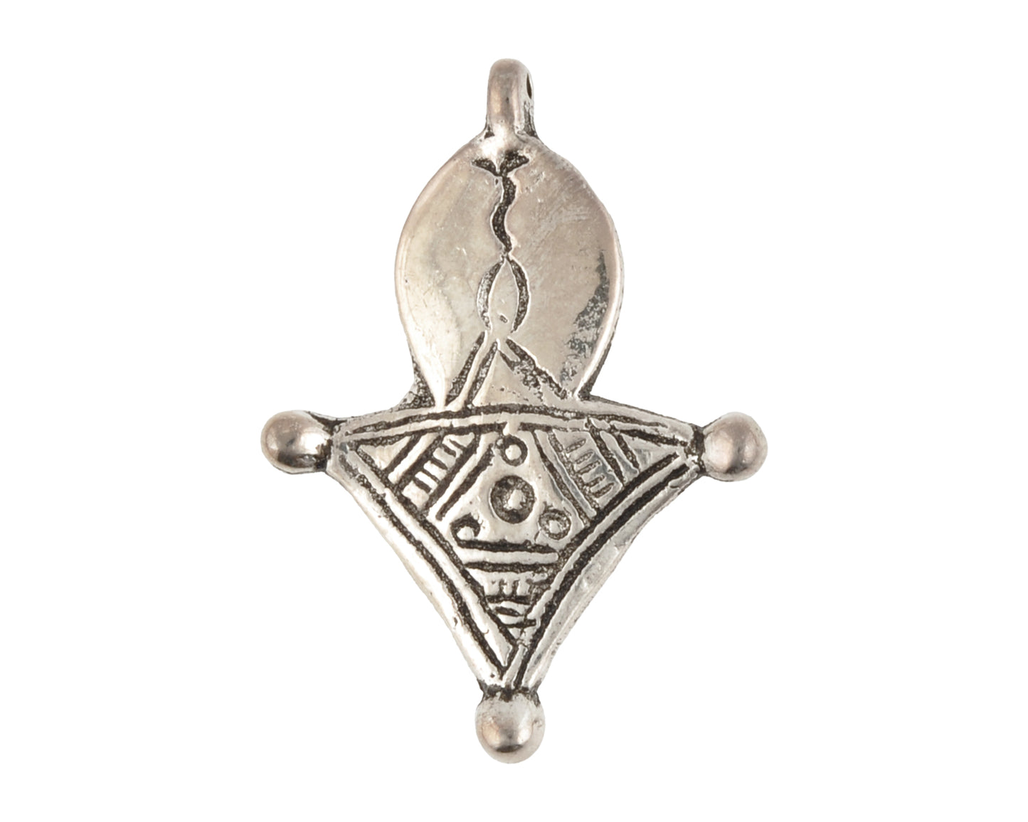 Casting Pendants-25x43mm Tuareg Cross-Tribal Talisman-Handcrafted Silver-Quantity 1 Tamara Scott Designs
