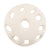 Ceramic Beads-23x5mm Bead Cap-Coral Lace-White-Quantity 1