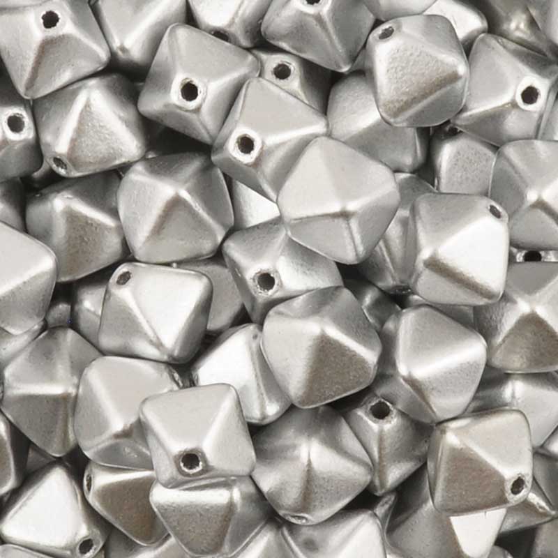 Czech Glass Beads-6mm Bicone-Crystal Labrador Full-Czech-Quantity 10 Loose