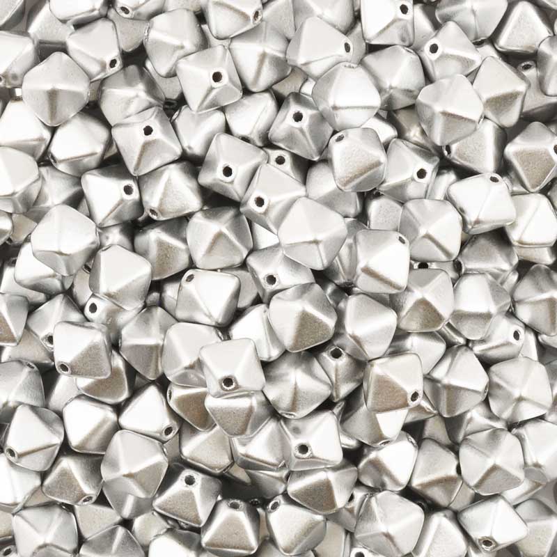Czech Glass Beads-6mm Bicone-Crystal Labrador Full-Czech-Quantity 10 Loose