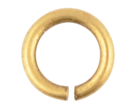 Findings-5mm Round Jump-Ring-18 Gauge-Antique Gold-Quantity 24 Tamara Scott Designs