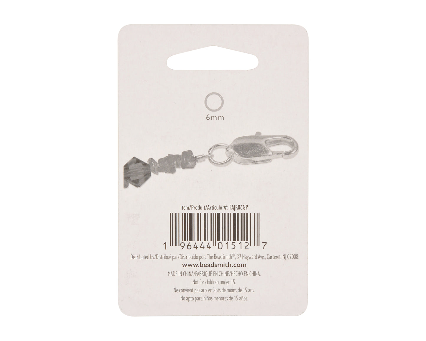 Findings-6mm Round Jump Ring-21 Gauge-Gold-Quantity 50 Tamara Scott Designs