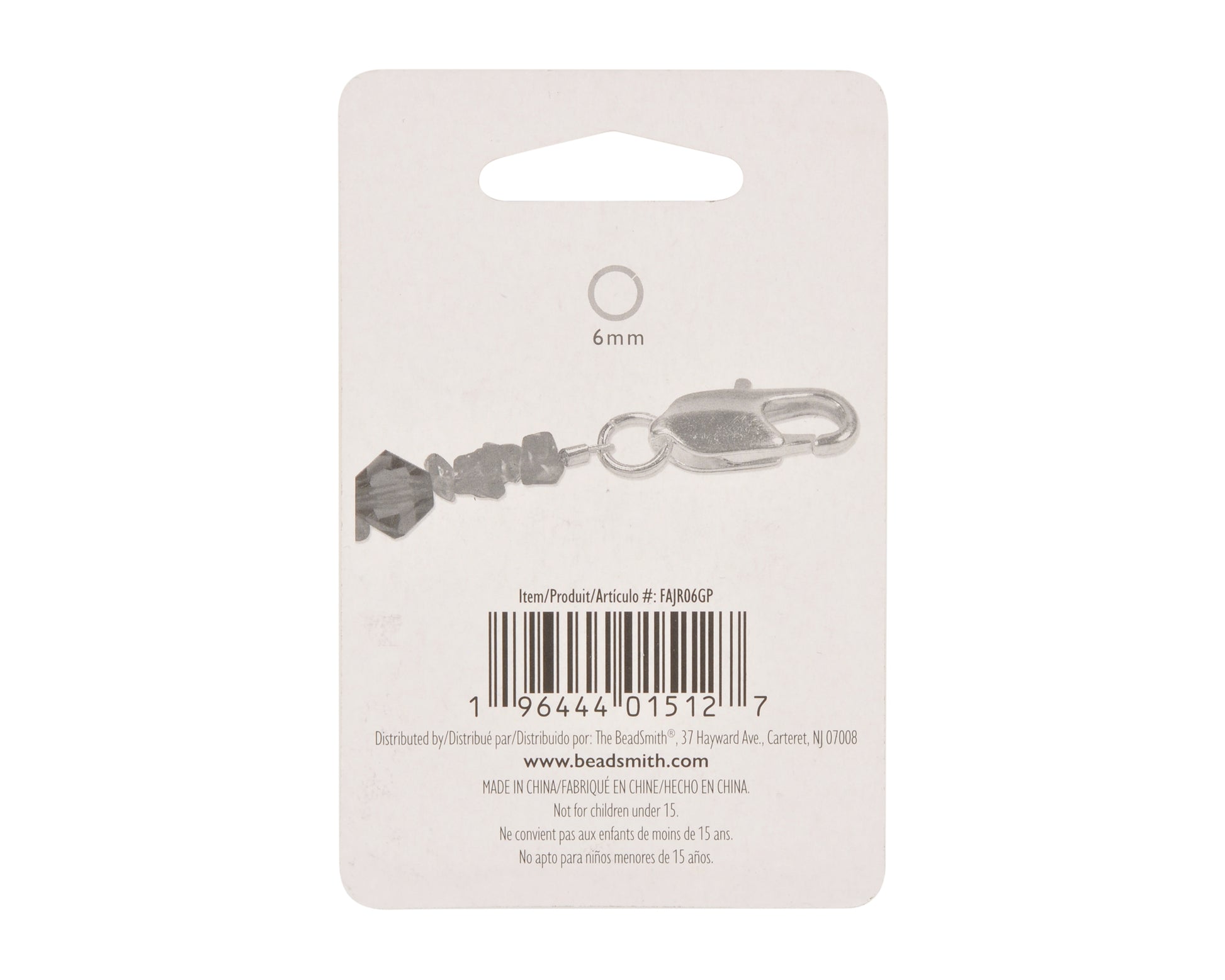 Findings-6mm Round Jump Ring-21 Gauge-Gold-Quantity 50 Tamara Scott Designs