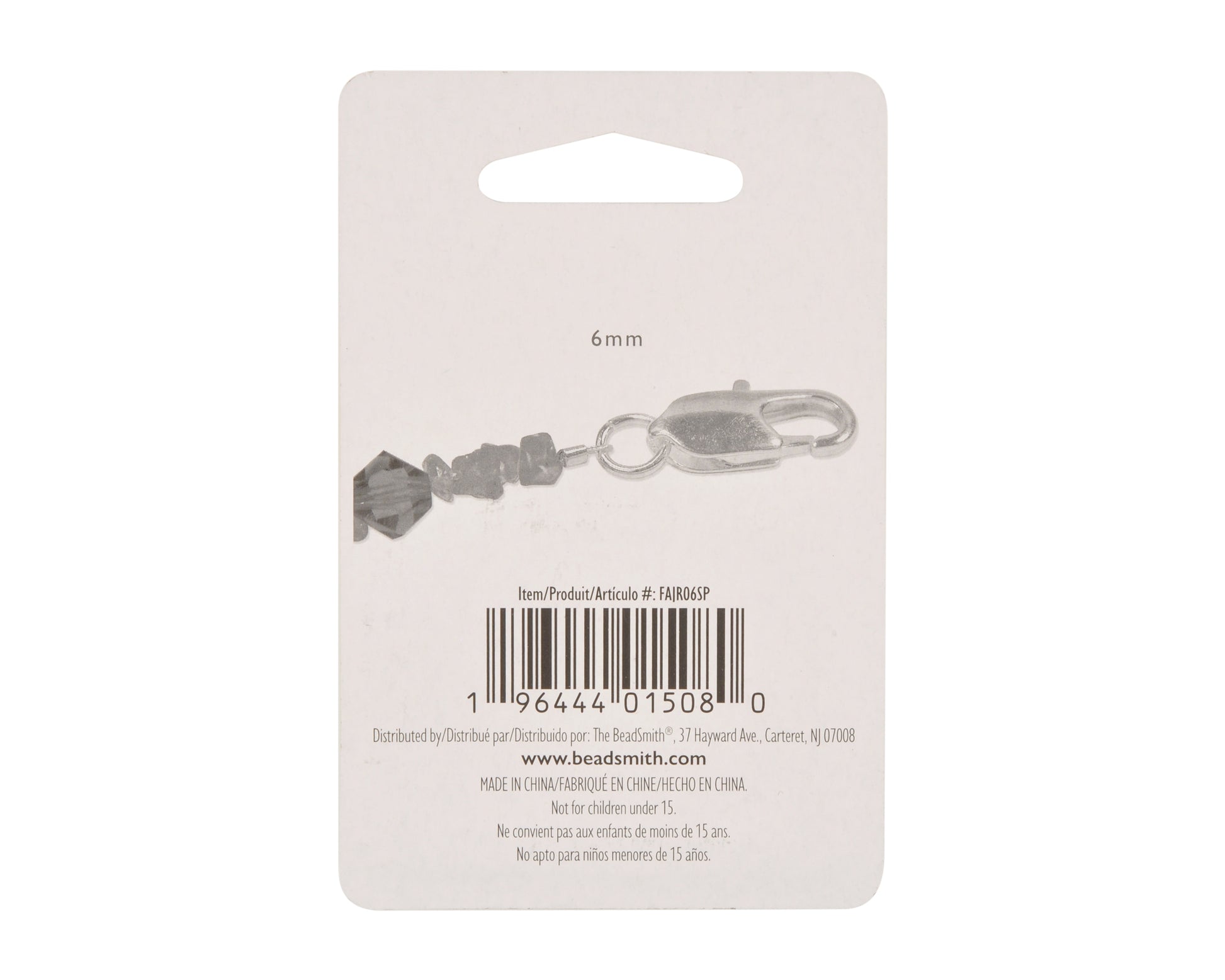 Findings-6mm Round Jump Ring-21 Gauge-Silver-Quantity 50 Tamara Scott Designs