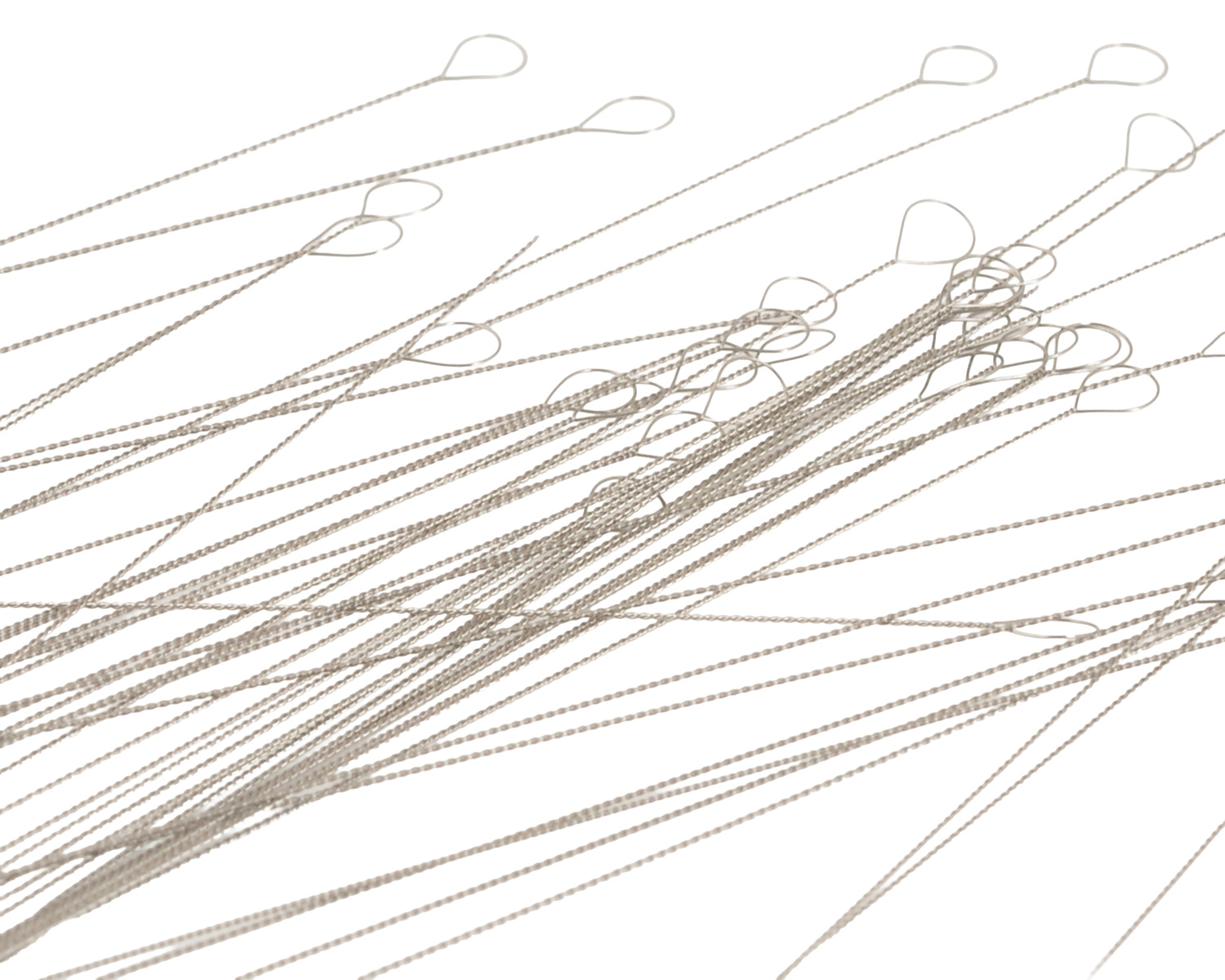 Basic Elements flexible twisted wire beading needles fine 0.24mm 50 pack