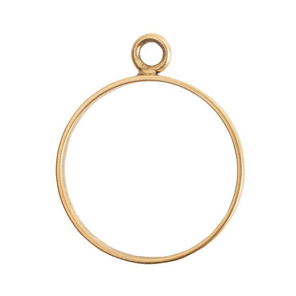Open Frame-Large Circle-Single Loop