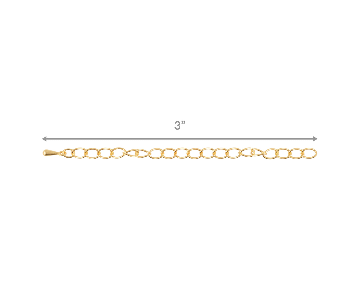 Jewelry Chain-Extender-Gold Plated-3 Inches Tamara Scott Designs