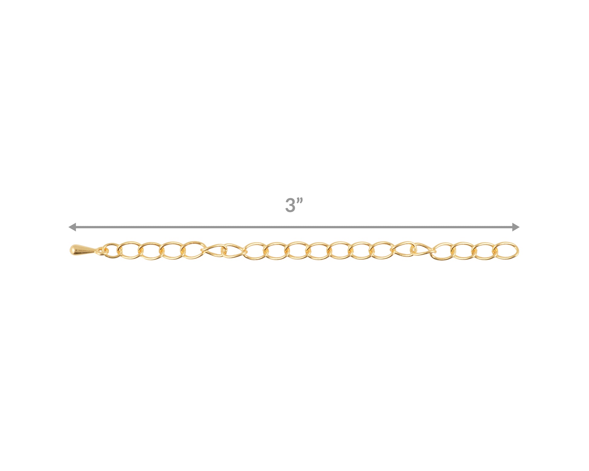 Jewelry Chain-Extender-Gold Plated-3 Inches Tamara Scott Designs