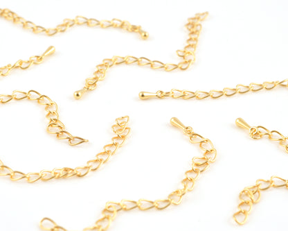 Jewelry Chain-Extender-Gold Plated-3 Inches Tamara Scott Designs