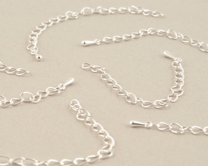 Jewelry Chain-Extender-Silver Plated-3 Inches Tamara Scott Designs