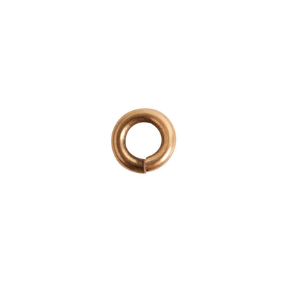 Nunn Design-Findings-5mm Round Open Thick Jump Ring-18 Gauge-Antique Gold