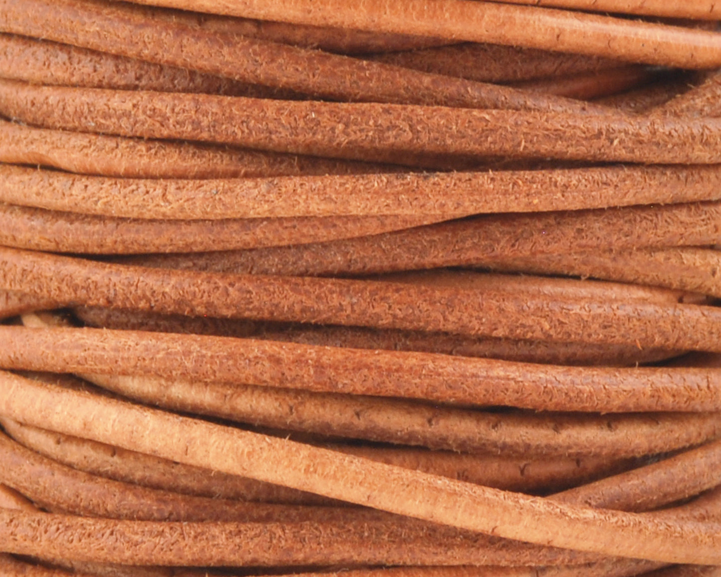 NEW*Leather Cord-2mm Round-Natural Chestnut Brown-Made In India-2 Meters Tamara Scott Designs